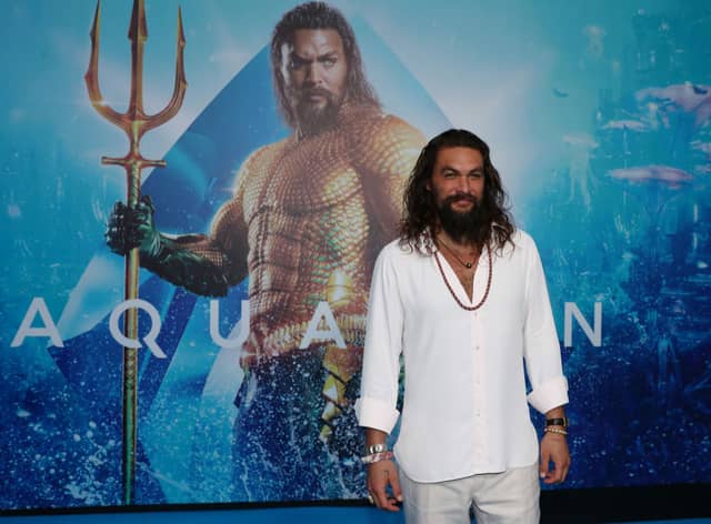 Jason Momoa poses at  the Australian premiere of Aquaman on December 18, 2018 in Gold Coast, Australia (Photo by Chris Hyde/Getty Images)