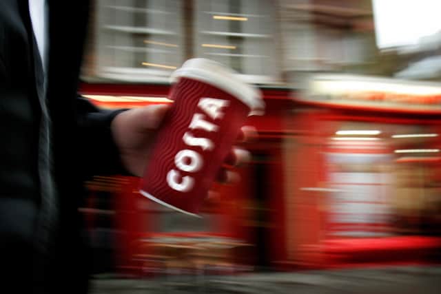 A drink from Costa was found to contain almost 400 calories per serving.