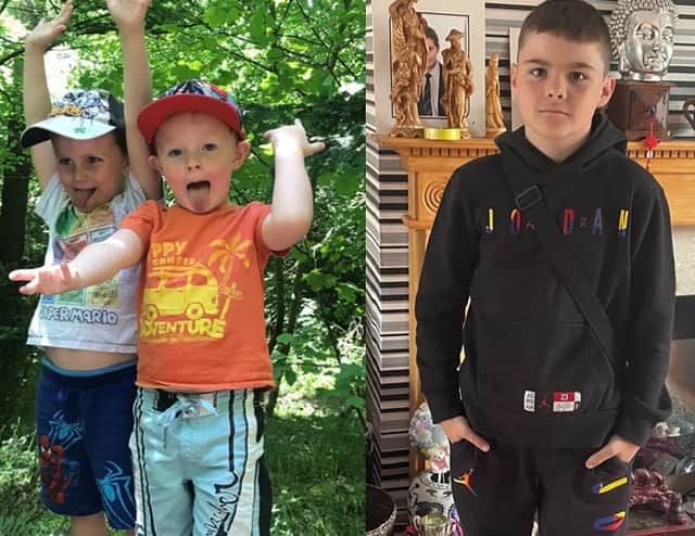 Left to right - brothers Finlay and Samuel Butler, and their cousin Thomas Stewart. Pic: West Midlands Police.