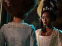 Netflix have released the first image of Young Lady Danubry, played by Arsema Thomas, from their upcoming Bridgerton prequel Queen Charlotte: A Bridgerton Story