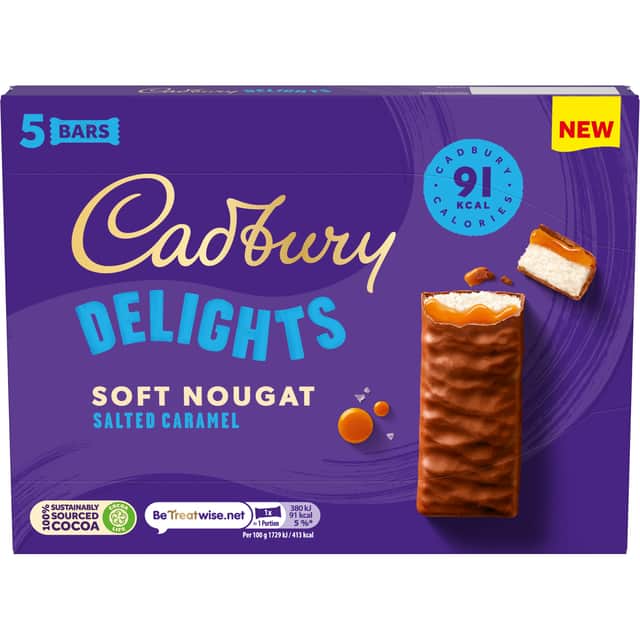 Cadbury has launches its first ever low calorie chocolate range