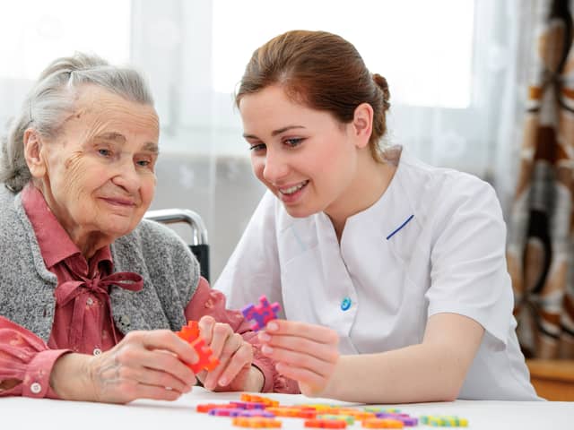 Doing puzzles can be a good way of keeping the brain active 