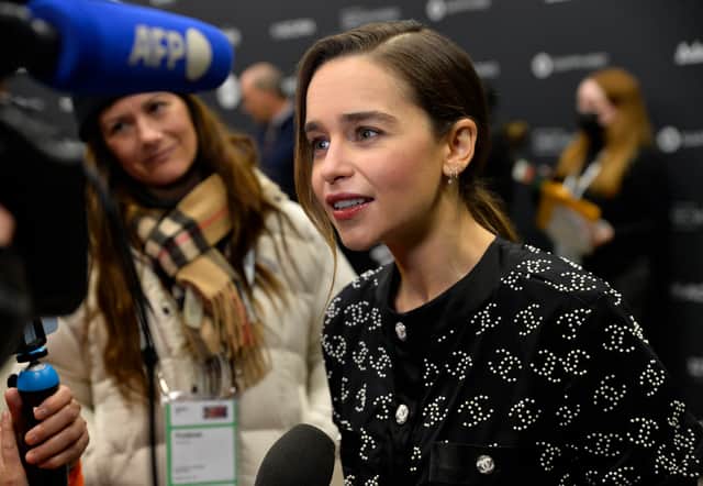 “I’m over the moon about all the awards… I just can’t do it. It’s so weird. It’s so strange” Emilia Clarke explains regarding not watching House of Dragon (Credit: Getty Images)