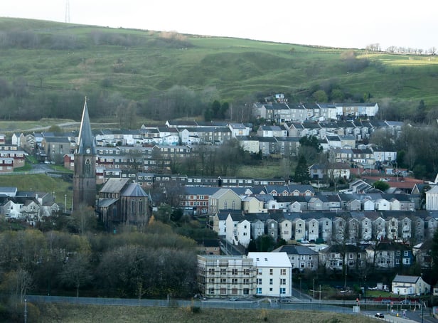 <p>The earthquake was felt in Ebbw Vale, South Wales. Picture: GEOFF CADDICK/AFP via Getty Images</p>
