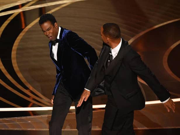 Will Smith slapped Chris Rock on stage at the Oscars (Photo: Getty Images)