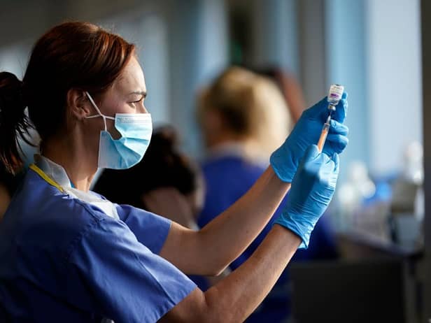 Frontline healthcare staff in England must be fully vaccinated against Covid by 1 April (Photo: Getty Images)