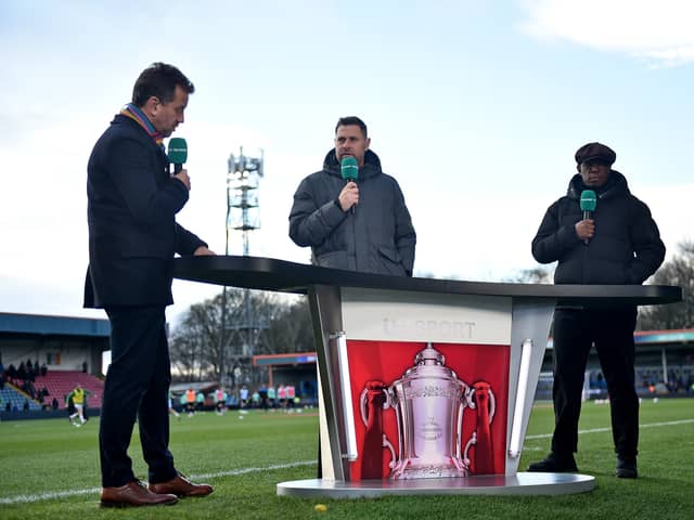 Ian Wright abruptly left ITV's FA Cup coverage after receiving news that his mother had passed away. (Credit: Getty) 