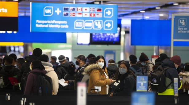 Travellers faced queues of up to three hours (Photo: Getty Images)