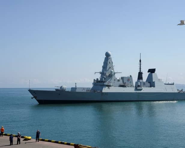The documents are said to contain details about HMS Defender and the military (Photo: Getty Images)