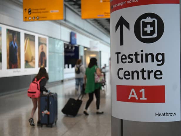 No “variants of concern” were reported among any passengers returning from amber countries (Photo: Getty Images)
