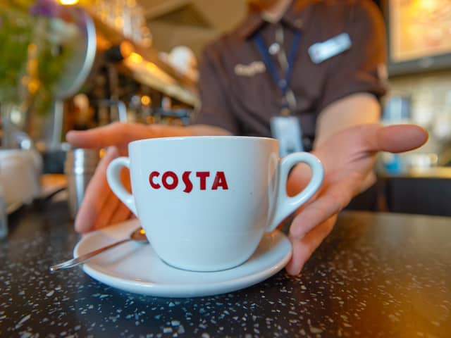 Costa is offering 50p hot drinks