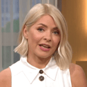 Ferne McCann’s daughter baby Flinty ‘poo’s’ on Holly Willoughby during This Morning programme 