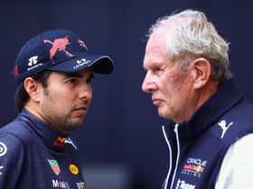 Sergio Perez’s Red Bull future hangs in the balance according to Helmut Marko