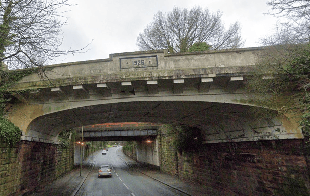 Police were called to Queens Drive in the Mossley Hill area on Saturday night (August 26). Amateur footage filmed in the area appears to show water gushing onto the road, which dips under a bridge.