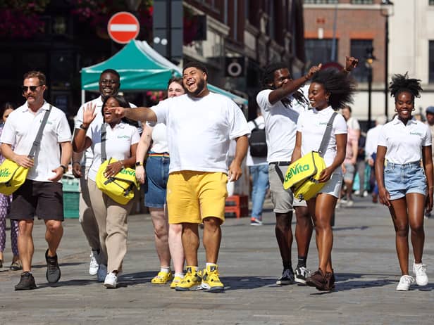 Big Zuu takes to the London streets on a mission to make people smile