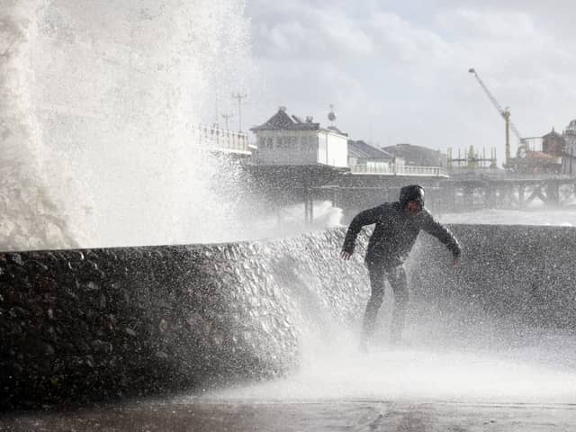 The RNLI has warned that conditions around coasts could be treacherous as Storm Agnes prepares to hit the country. (Credit: Getty Images)
