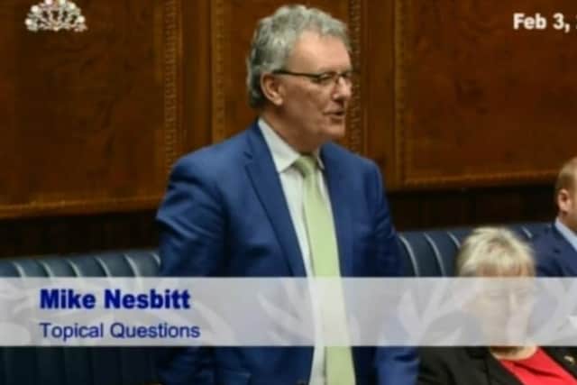Mike Nesbitt (Ulster Unionist, Strangford)