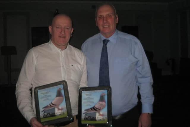 Porter & Shaw - Grosvenor - pictured receiving their awards