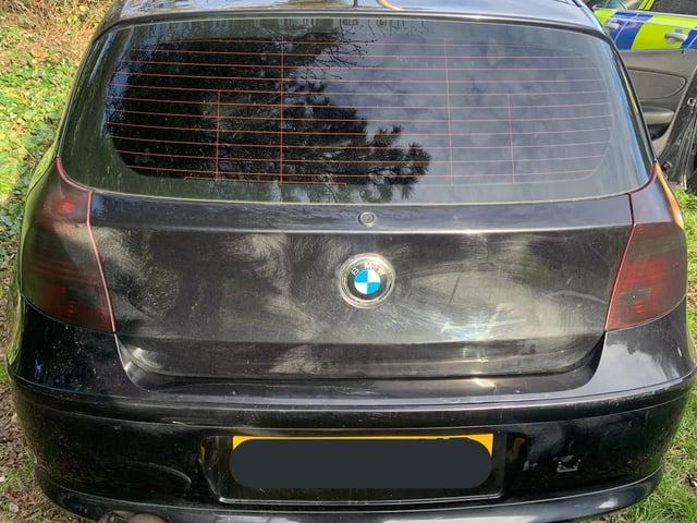 This driver was arrested after they failed a roadside drug wipe, testing positive for cannabis.