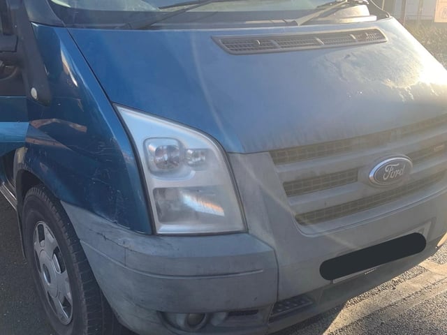 This driver was given six points on his licence and a £200 fine as he was using his phone while behind the wheel. He said he was calling his boss because he was running late but police were not sympathetic.