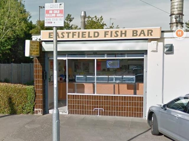 Eastfield Fish Bar
4.5 Google stars (120 reviews)
"Great fast friendly service, food was amazing, set meal for two... yum!"