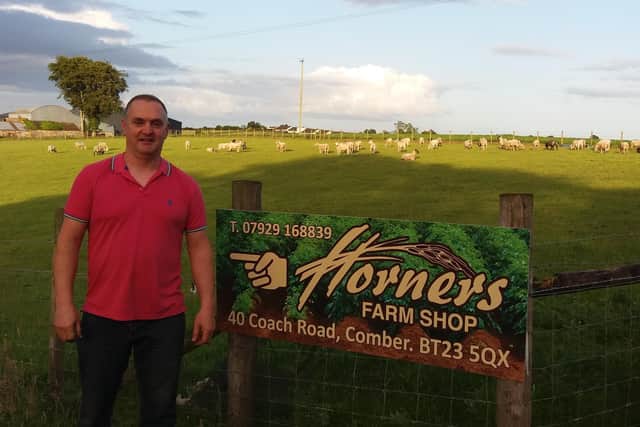 Garth Horner from Comber has been using a Hampshire ram for 3 years now.