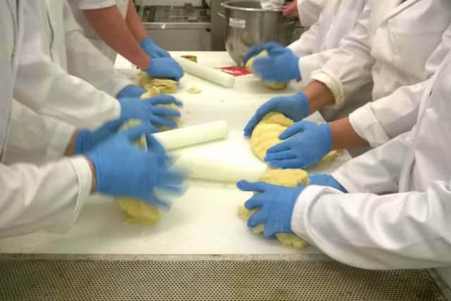 National Diploma students get hands on experience manufacturing bakery products and learning the secrets to manufacturing high quality pastry based products