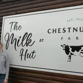 William and Alison Chestnutt have opened 'The Milk Hut' on the North Coast