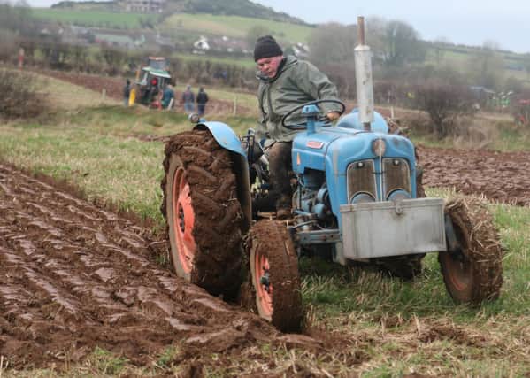 Pictured at Ballycastle and District Ploughing Match on New Years day in Ballycastle