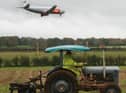 Pictured in October 2008 are two very different modes of transport at the Killead Ploughing Match. Picture: Steven McAuley/Kevin McAuley Photography