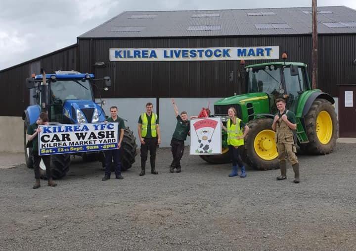Kilrea Young Farmers hold annual car wash