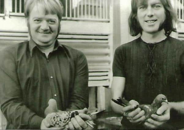 Back in the day 1974, Harryville HPS members late Billy Rankin (l) and partner Bertie Blair.