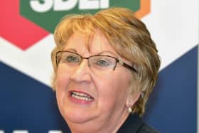 Upper Bann SDLP candidate in the Assembly election, Dolores Kelly pictured  at the launch of the SDLP election campaign at Oxford Island Discovery Centre on Monday morning. INLM06-211.