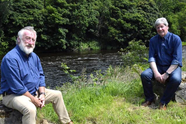 Dr Paddy Fitzgerald and Joe Mahon discuss the history of Scottish Migration on the banks of the River Mourne