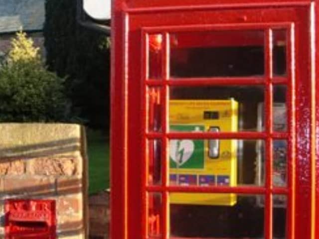 Some phone boxes have a new use. Pic courtesy BT