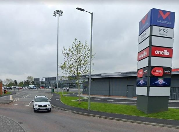 Marleborough Retail Park Craigavon. Photo courtesy of Google.