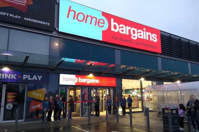 Home Bargains in Craigavon officially opened on Saturday.