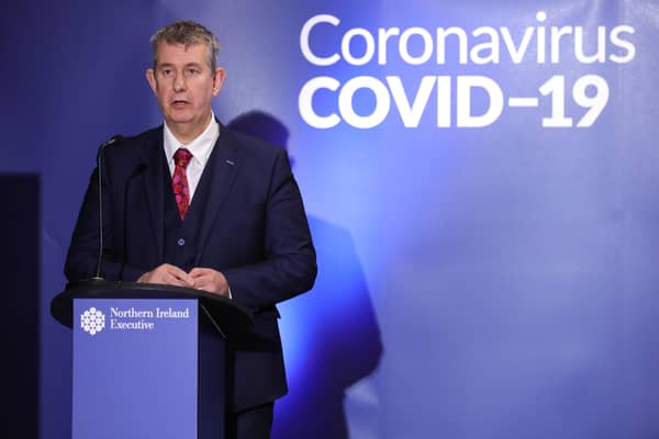 Agriculture Minister Edwin Poots wrote a joint letter to the UK government claiming it was cutting £34m in rural funding to NI.