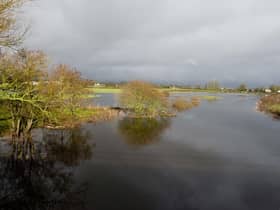 Fields flooded by the River Bann in 2016. Picture: Mark Marlow/Pacemaker Press