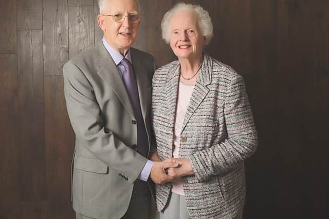 Albert Smallwoods MBE KStJ and his wife of 45 years, Vivian.