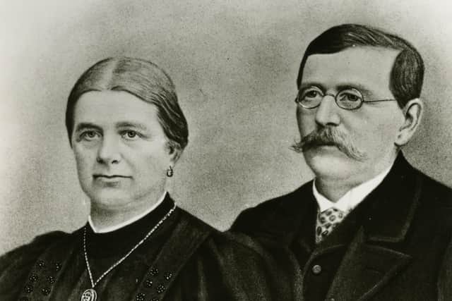 Founder Franz Pöttinger with his wife Juliane