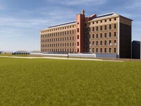 Proposed plans for Gilford Mill include apartments and a garden centre.