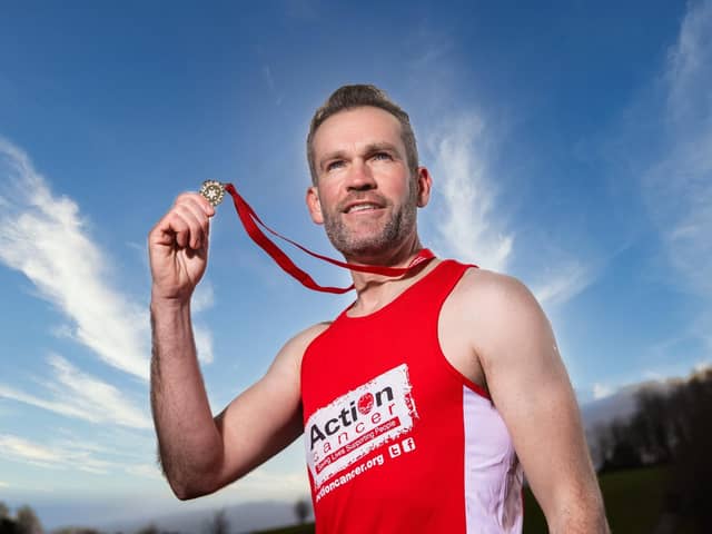 Carryduff man Gavin Murray is urging other runners to join him on his London Marathon challenge and support local charity Action Cancer. The closing date for registrations is 26th February 2021. To sign up to Action Cancer's London Marathon Team, get in touch via run@actioncancer.org or call community and public fundraising manager, Leigh Osborne on mobile 07928 668543