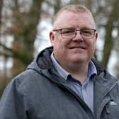 PACEMAKER PRESS BELFAST
26/11/2020
Declan McAleer MLA, photographed at Antrim Castle Grounds today.
Photo Pacemaker Press