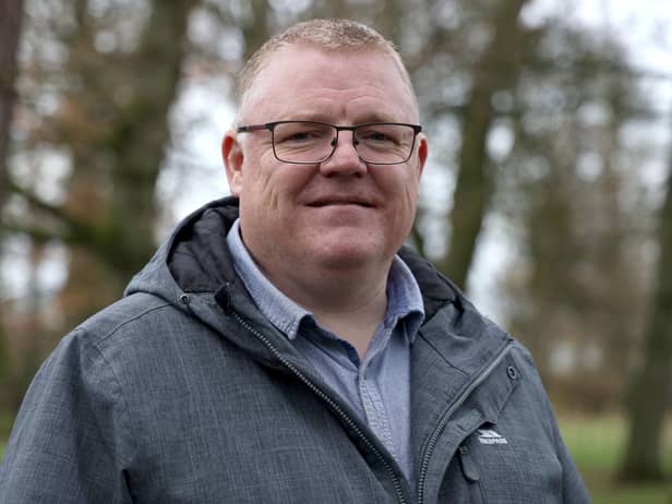 PACEMAKER PRESS BELFAST26/11/2020Declan McAleer MLA, photographed at Antrim Castle Grounds today.Photo Pacemaker Press