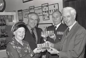 An Ulster hero's wartime medals which had been stolen 18 years previously were recovered by Scotland Yard in London reported the News in Letter February 1982. They were handed over to the Royal Inniskilling Fusiliers' Museum by the widow of the hero, Major George Shields. His prized Military Medal and the MBE were among his decorations stolen from a shop in 1964 when they were being remounted. He did not realise they had been replaced by copies when he collected them with new ribbons.  Six months later, when his daughter noticed his name was not engraved on the medals, that the alarm was raised and the story emerged. Then in 1980, before George died, the Fusiliers' museum at Enniskillen Castle received an inquiry from a man claiming to be a grandson of the hero, who wanted to know who the Military Medal was won. This alerted the regiment, which already knew about the switch, and soon afterwards Scotland Yard detectives called at an East End house in London and saw George's medal, which had been innocently bou