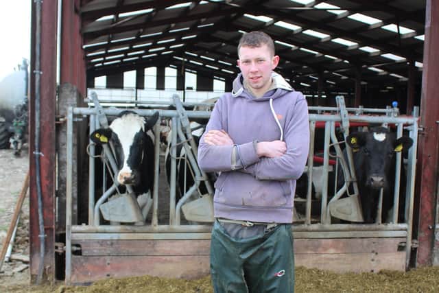 Matthew Adams is looking forward to a career in production agriculture