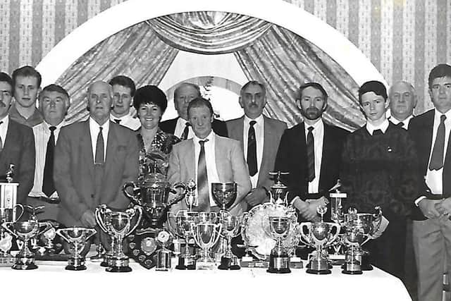 Another dinner presentation for Broughshane a few years back.