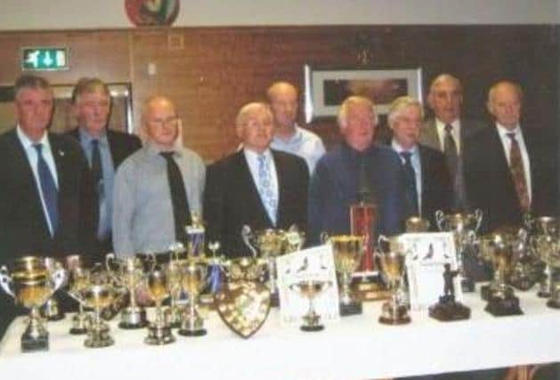 The Broughshane & Dist winners and officials who attended the 2008 prize night.