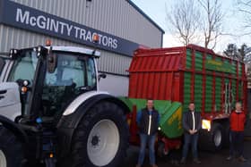Rory and Derek McGinty and Pat Kenny, IAM Agricultural Machinery
